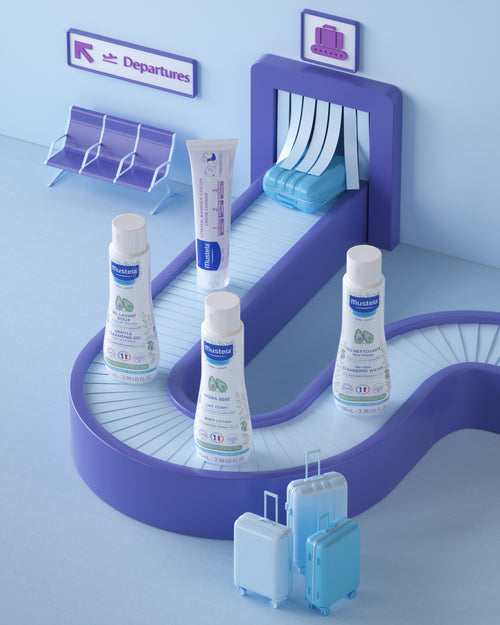 Travel Set - Baby Skincare Essentials - Mustela Australia - 2