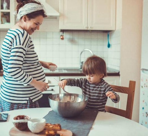 Eat well for nine months: the rule of three - Mustela Australia - 1