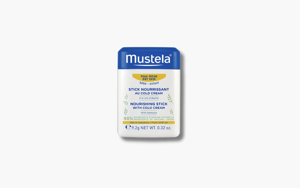 Nourishing Stick with Cold Cream for Dry Lips Cheeks Mustela