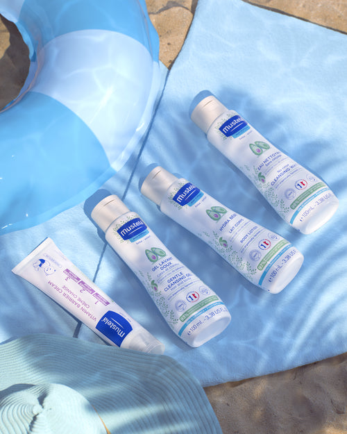 Travel Set Baby Skincare Essentials Mustela Australia www