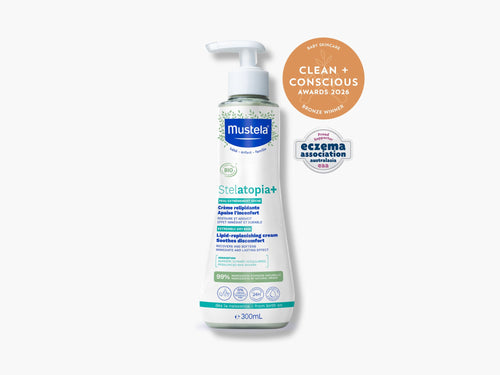 Stelatopia+ Lipid-Replenishing Cream - certified organic - Mustela Australia - 1